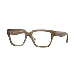 NEW VOGUE EYEWEAR women's vo 5511 hailey eyeglasses in transparent khaki